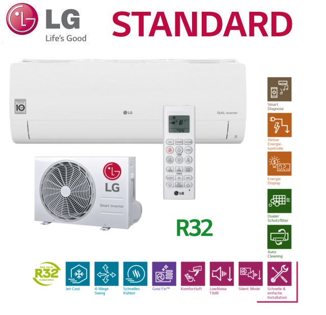 LG-S12EQ -SET 3,5kW Standaard